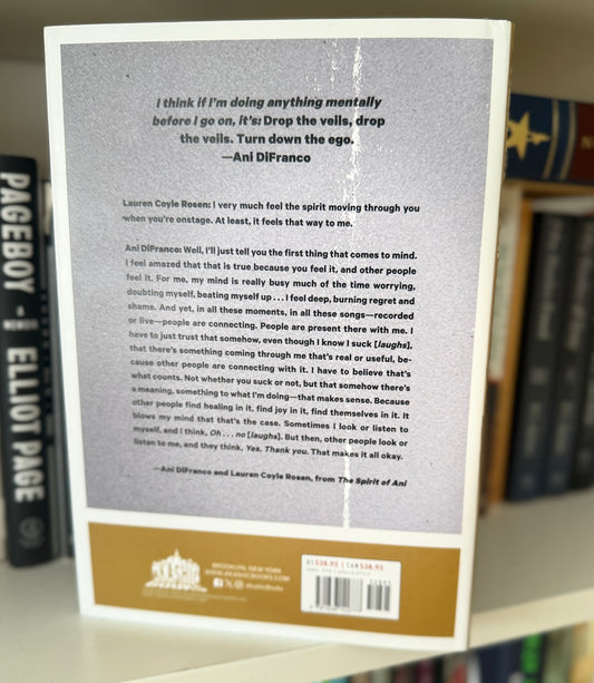 The Spirit of Ani: Reflections on Spirituality, Feminism, Music, and Freedom